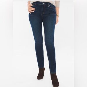 Chico's Size 0 The Platinum Denim Jegging (Standard Size 4)